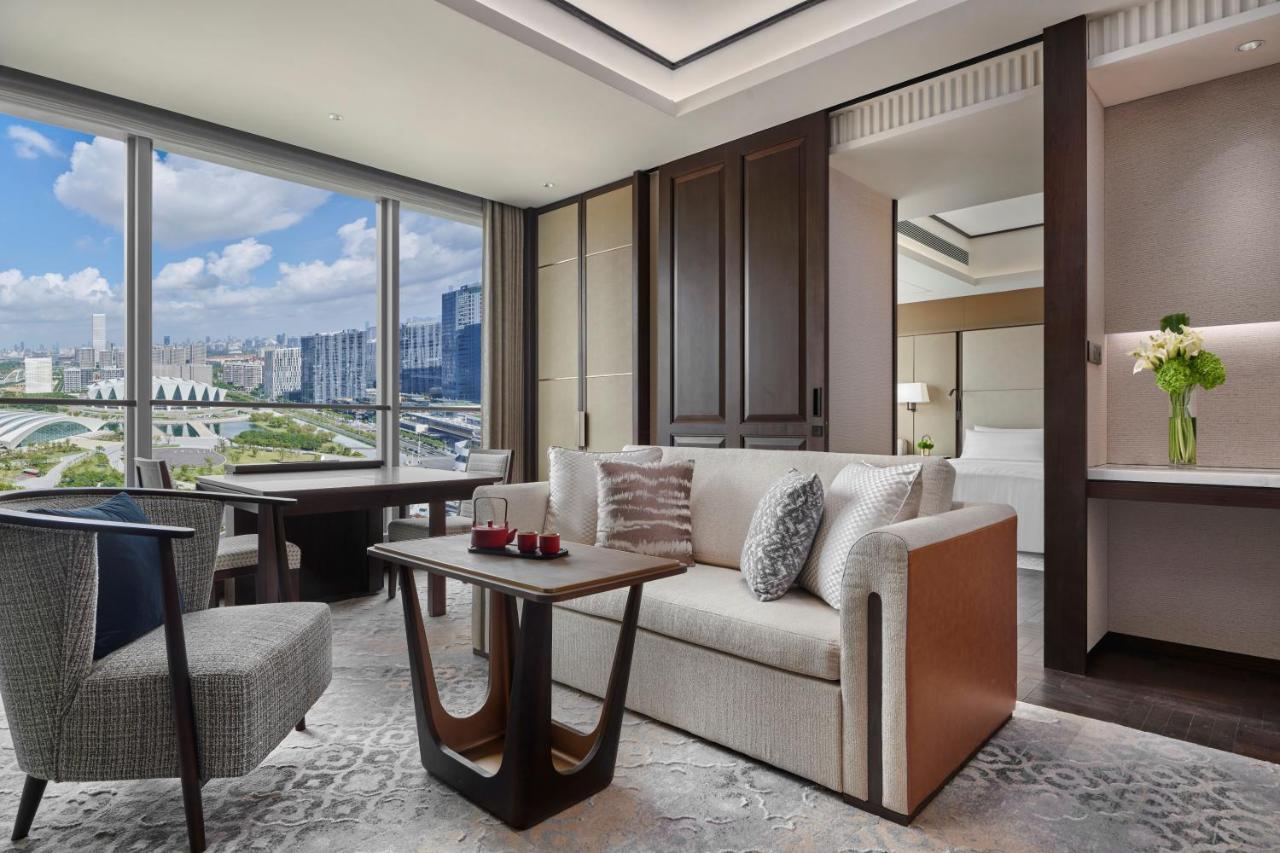 Shangri-La Qiantan, Šanghaj Exteriér fotografie