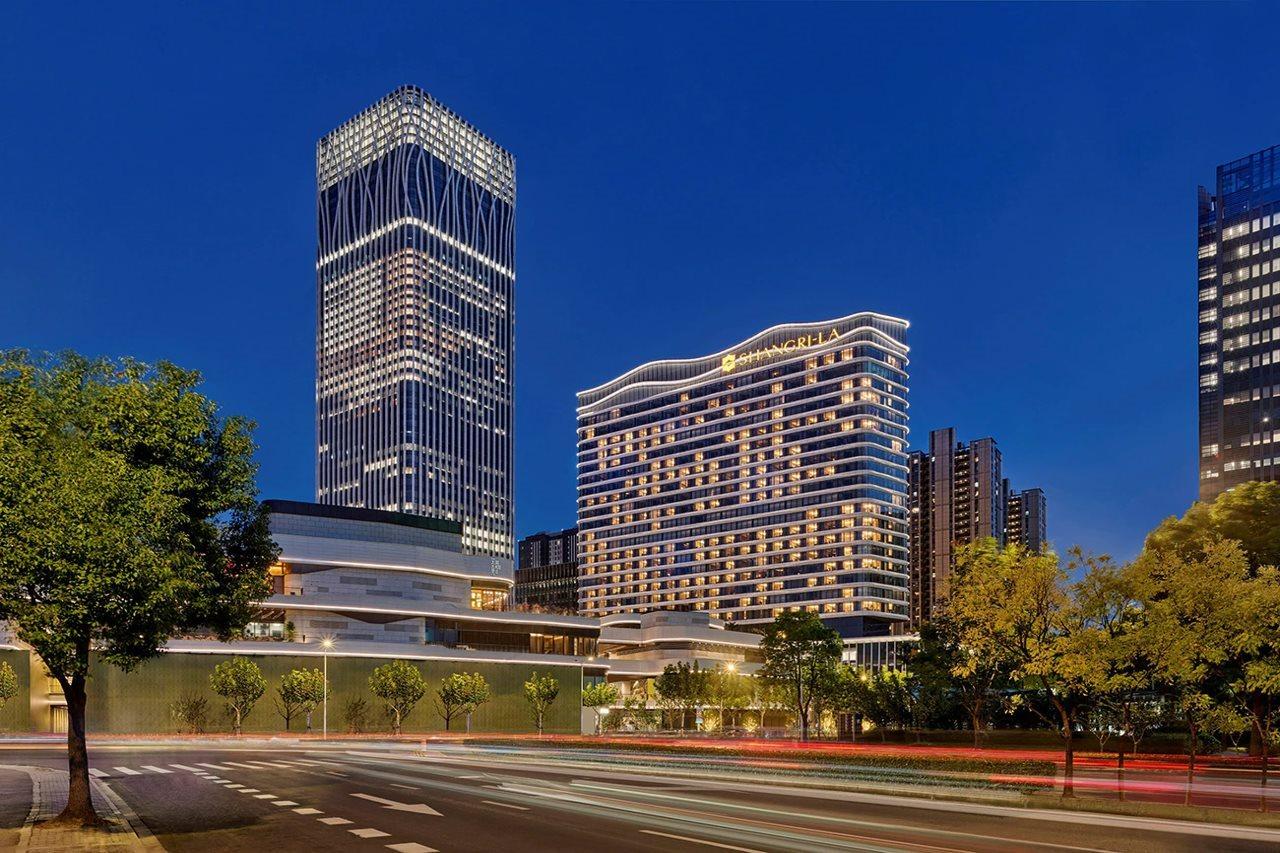 Shangri-La Qiantan, Šanghaj Exteriér fotografie